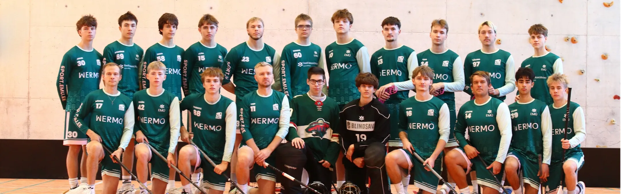 Saalihoki meeskonnapilt 2026-2027 hooaeg