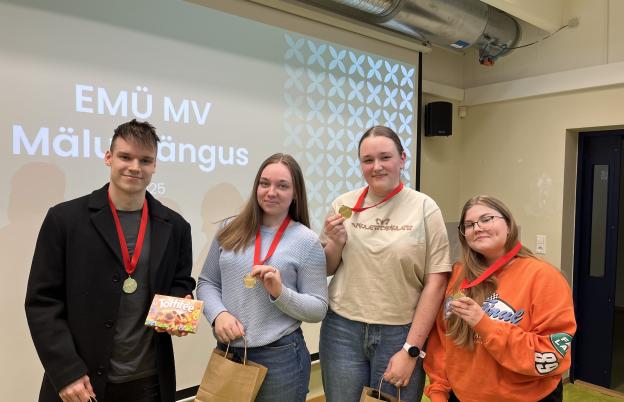 EMÜ MV mälumängu 2024/2025 võitjad