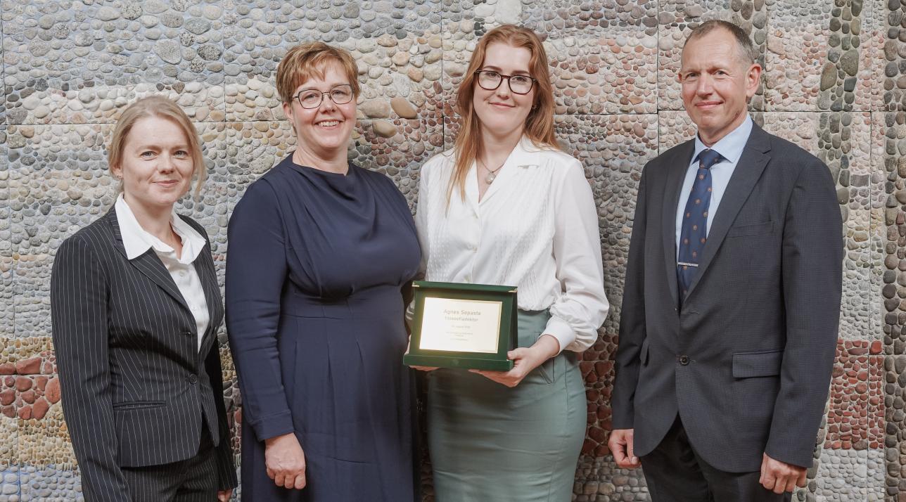 Agnes Sepaste doktoritöö kaitsmine