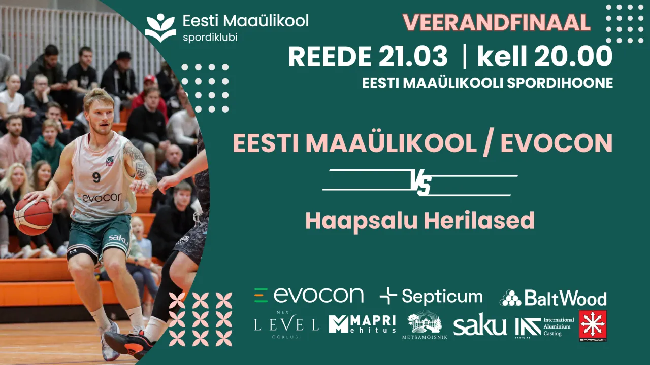 EMÜ veerandfinaal plakat 21.03.2025