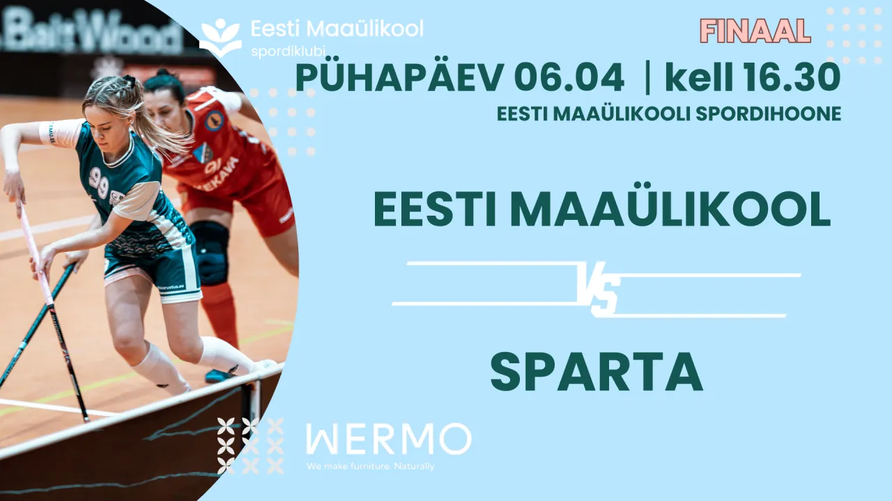 ENFS Finaalmäng. Eesti Maaülikool vs  Sparta 06.04