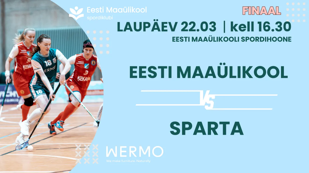 ENFS Finaalmäng. Eesti Maaülikool vs  Sparta 22.03