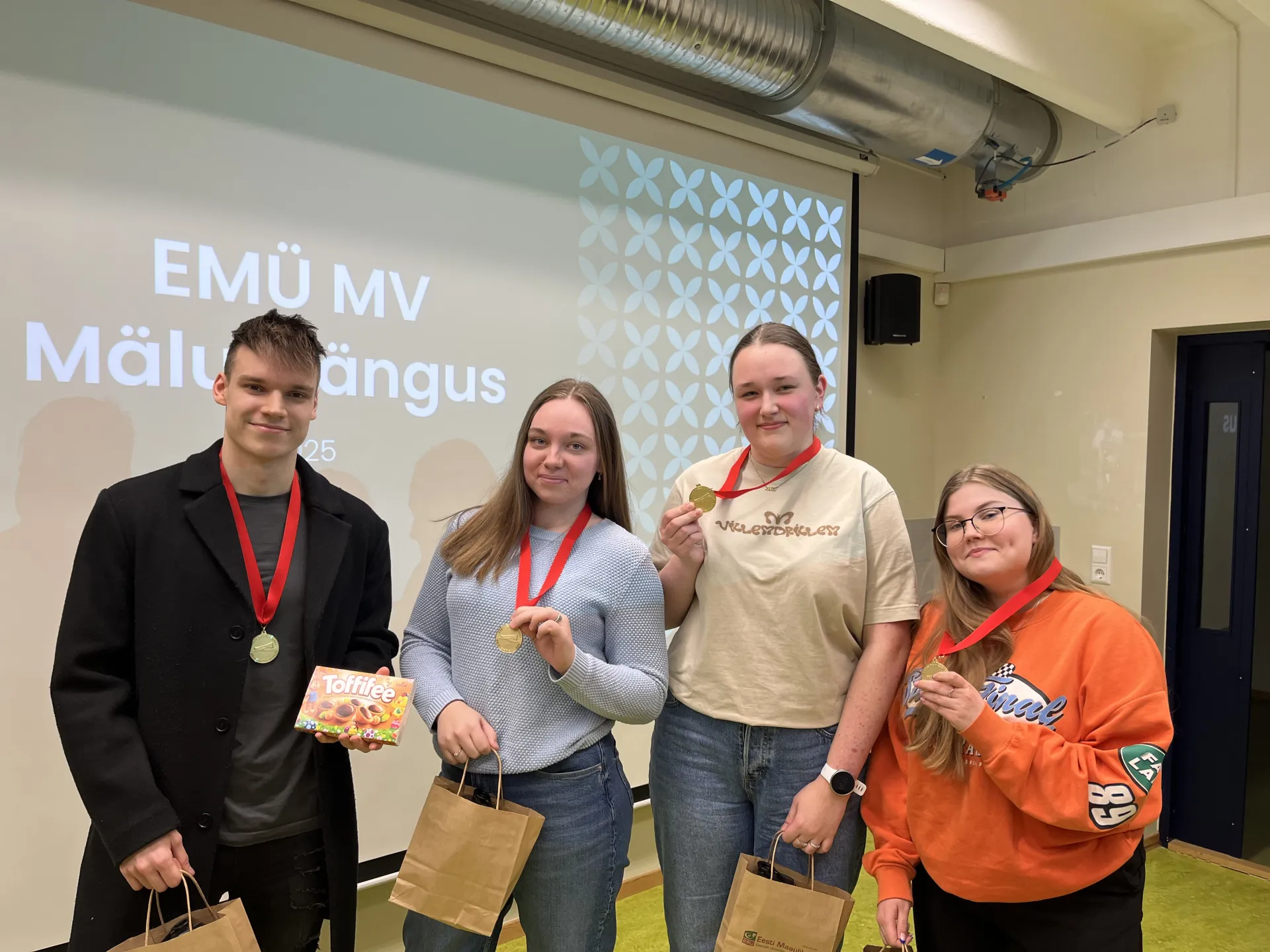 EMÜ MV mälumängu 2024/2025 võitjad