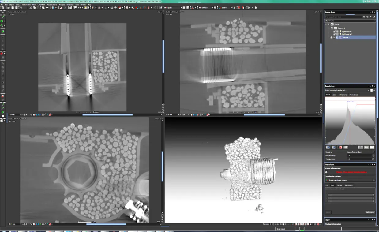 Arrangement of blueberry fertilizer particles in the dispenser