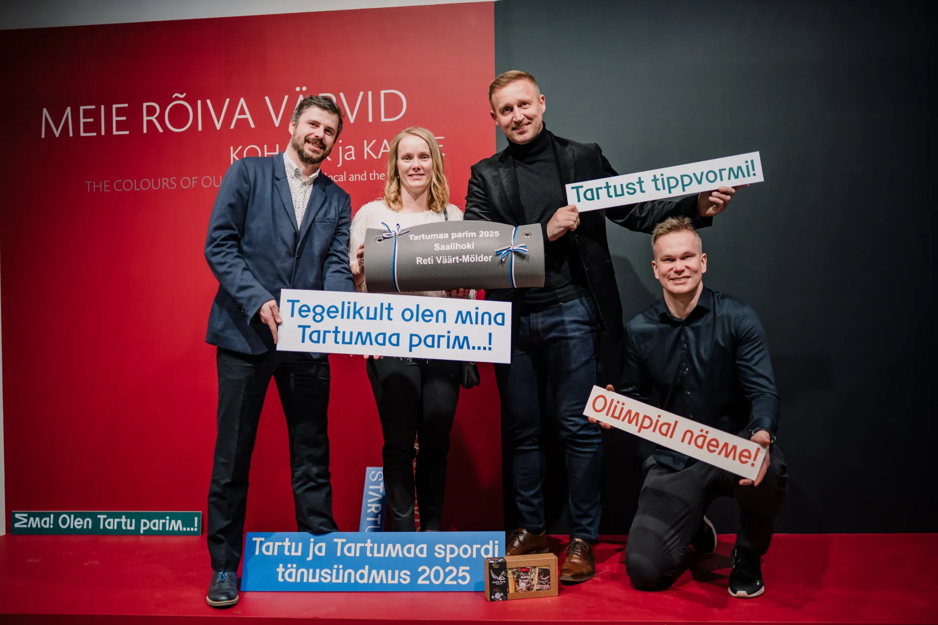 Tartu ja Tartumaa parimate sportlaste 2025 autasustamine