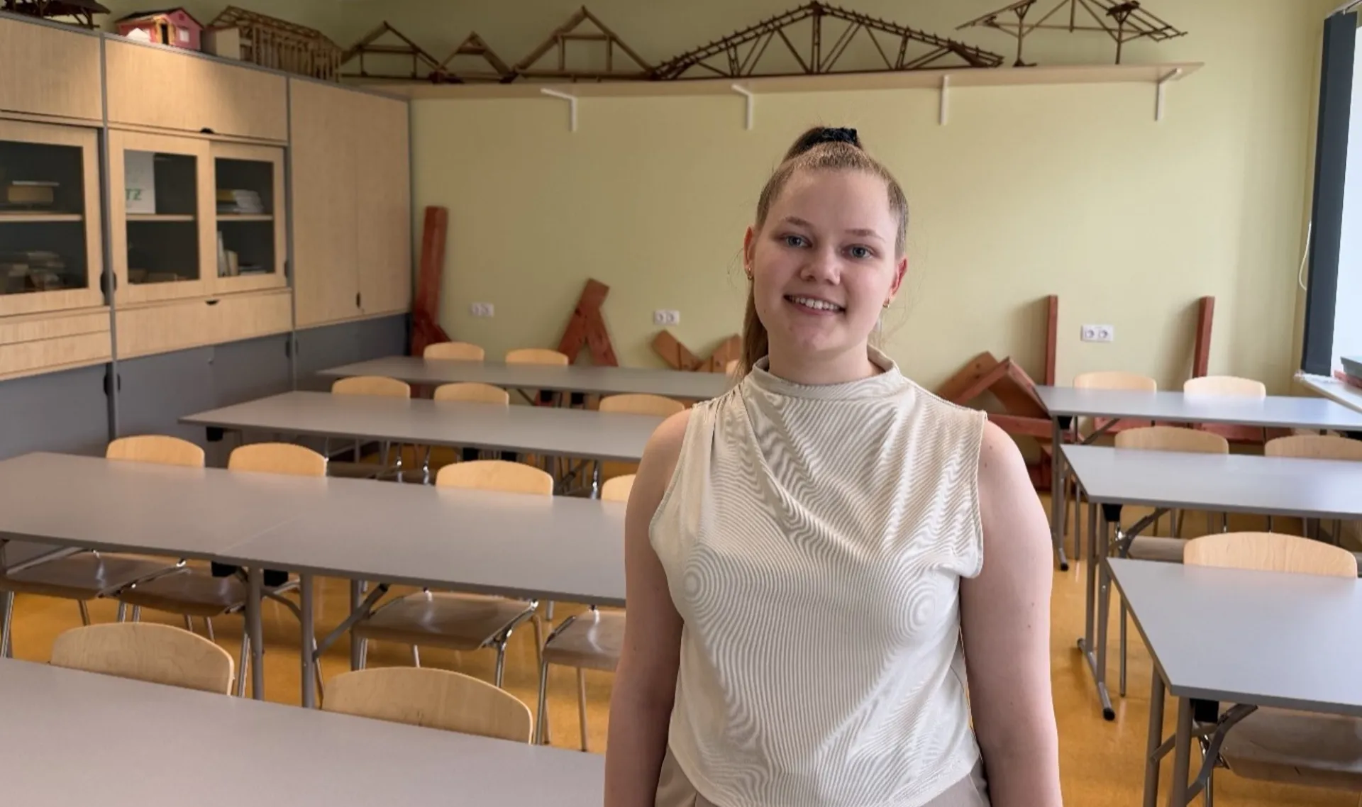 Maaehituse 4.kursuse tudeng Sandra Poltan