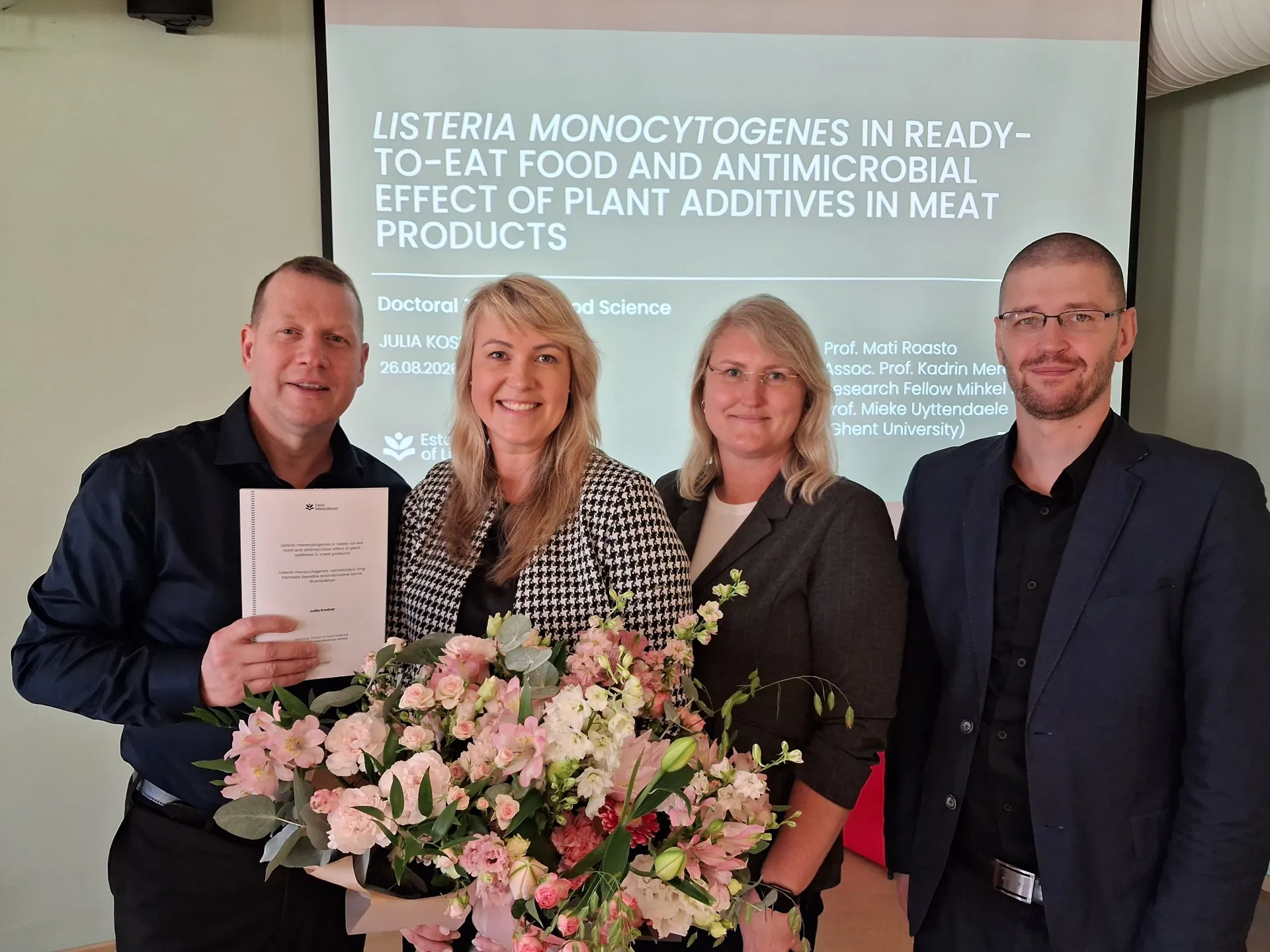 Julia Koskar doktoritöö kaitsmine