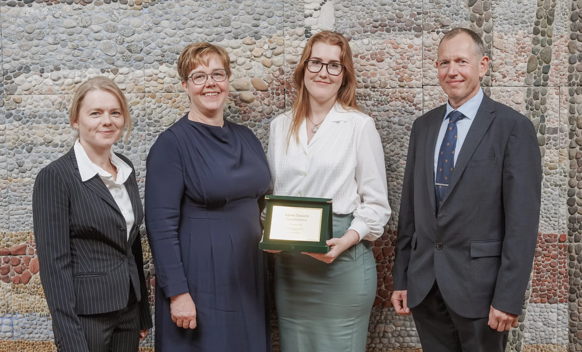 Agnes Sepaste doktoritöö kaitsmine