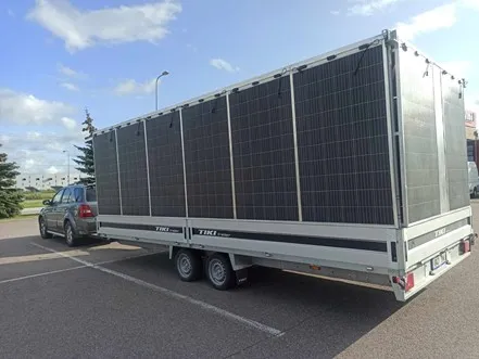 Figure 16. Energy generation station in transport position