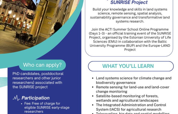act summer school open part call